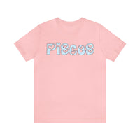 PISCES LIGHT BLUE T SHIRT