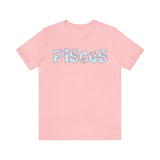 PISCES LIGHT BLUE T SHIRT