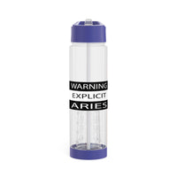 WARNING ARIES INFUSER WATER BOTTLE