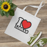 I LOVE LIBRAS TOTE