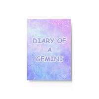 DIARY OF A GEMINI HARD BACKED JOURNAL