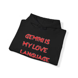 GEMINI IS MY LOVE LANGUAGE HOODIE