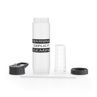 WARNING GEMINI INFUSER WATER BOTTLE