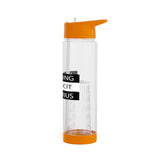 WARNING AQUARIUS INFUSER WATER BOTTLE