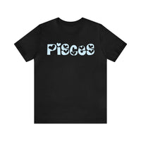 PISCES LIGHT BLUE T SHIRT