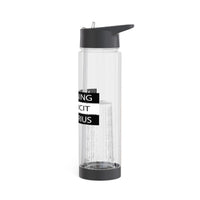 WARNING AQUARIUS INFUSER WATER BOTTLE