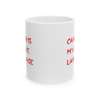 CANCER IS MY LOVE LANGUAGE MUG