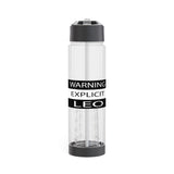 WARNING LEO INFUSER WATER BOTTLE