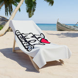 I LOVE MY GEMINI BEACH TOWEL