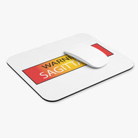 WARNING!! SAGITTARIUS MOUSEPAD (Rectangle)