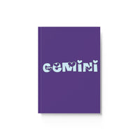 GEMINI LIGHT BLUE HARD BACKED JOURNAL