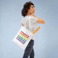 CANCER RAINBOW TOTE