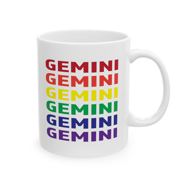 GEMINI RAINBOW MUG