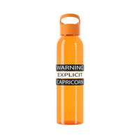 WARNING CAPRICORN WATER BOTTLE