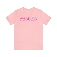 PISCES PINK T SHIRT