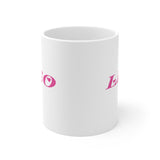 LEO PINK MUG