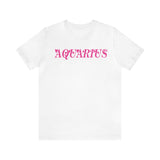 AQUARIUS PINK T SHIRT