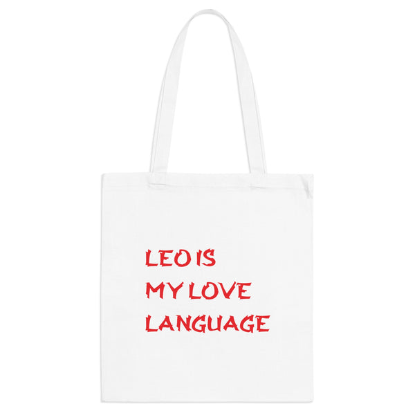 LEO IS MY LOVE LANGUAGE TOTE