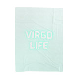 VIRGO LIFE VELVETEEN PLUSH BLANKET