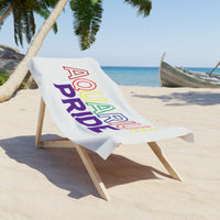 AQUARIUS PRIDE BEACH TOWEL