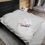 GEMINI PRIDE VELVETEEN PLUSH BLANKET