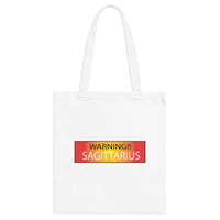 WARNING!! SAGITTARIUS TOTE