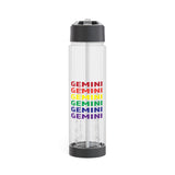 GEMINI RAINBOW INFUSER WATER BOTTLE