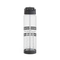 WARNING AQUARIUS INFUSER WATER BOTTLE