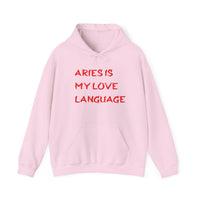 ARIES IS MY LOVE LANGUAGE HOODIE