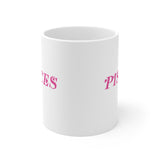 PISCES PINK MUG