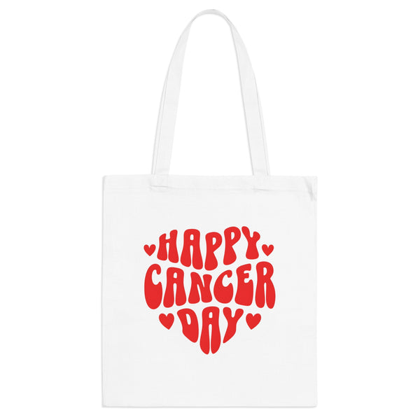 HAPPY CANCER DAY TOTE