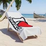 I LOVE TAURUS BEACH TOWEL