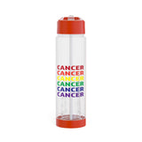 CANCER RAINBOW INFUSER WATER BOTTLE