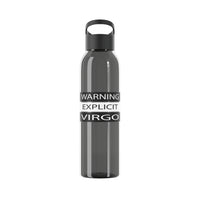 WARNING VIRGO WATER BOTTLE