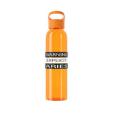 WARNING ARIES WATER BOTTLE