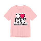 I LOVE MY CAPRICORN T SHIRT