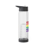 VIRGO RAINBOW INFUSER WATER BOTTLE