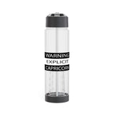 WARNING CAPRICORN INFUSER WATER BOTTLE