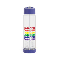 CANCER RAINBOW INFUSER WATER BOTTLE