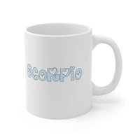 SCORPIO LIGHT BLUE MUG