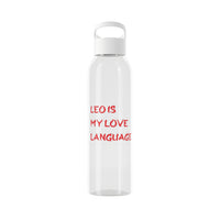 LEO IS MY LOVE LANGUAGE WATER BOTTLE