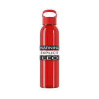 WARNING LEO WATER BOTTLE