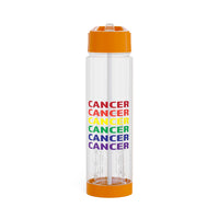 CANCER RAINBOW INFUSER WATER BOTTLE