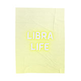 LIBRA LIFE VELVETEEN PLUSH BLANKET