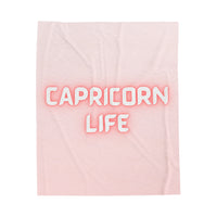 CAPRICORN LIFE VELVETEEN PLUSH BLANKET