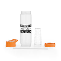 WARNING LEO INFUSER WATER BOTTLE