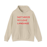 SAGITTARIUS IS MY LOVE LANGUAGE HOODIE