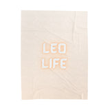 LEO LIFE VELVETEEN PLUSH BLANKET