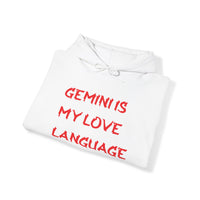 GEMINI IS MY LOVE LANGUAGE HOODIE