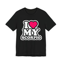 I LOVE MY SCORPIO T SHIRT